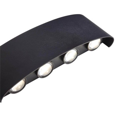 Уличный настенный светодиодный светильник ST Luce Bisello SL089.401.08 - изображение 2 Уличный настенный светодиодный светильник ST Luce Bisello SL089.401.08 - изображение 2