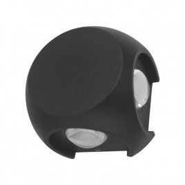 Уличный настенный светодиодный светильник ST Luce Volti SL9505.401.01