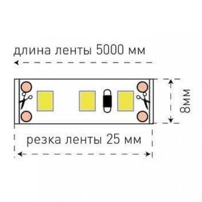 Светодиодная лента SWG 9,6W/m 120LED/m 2835SMD теплый белый 5M 001684 - изображение 3 Светодиодная лента SWG 9,6W/m 120LED/m 2835SMD теплый белый 5M 001684 - изображение 3