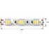 Светодиодная лента SWG 14,4W/m 60LED/m 5050SMD теплый белый 5M 007266 - изображение 2 Светодиодная лента SWG 14,4W/m 60LED/m 5050SMD теплый белый 5M 007266 - изображение 2
