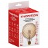 Лампа светодиодная филаментная Thomson E27 4W 1800K шар прозрачная TH-B2194 - изображение 3 Лампа светодиодная филаментная Thomson E27 4W 1800K шар прозрачная TH-B2194 - изображение 3