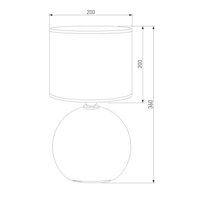 Настольная лампа TK Lighting 5066 Palla - изображение 2 Настольная лампа TK Lighting 5066 Palla - изображение 2