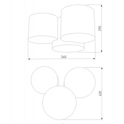 Потолочный светильник TK Lighting 6591 Mona Nature - изображение 2 Потолочный светильник TK Lighting 6591 Mona Nature - изображение 2