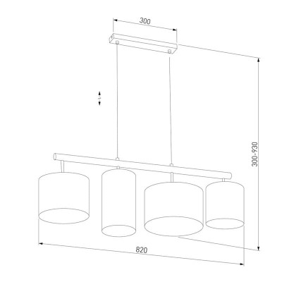 Подвесной светильник TK Lighting 4458 Deva Graphite - изображение 3 Подвесной светильник TK Lighting 4458 Deva Graphite - изображение 3