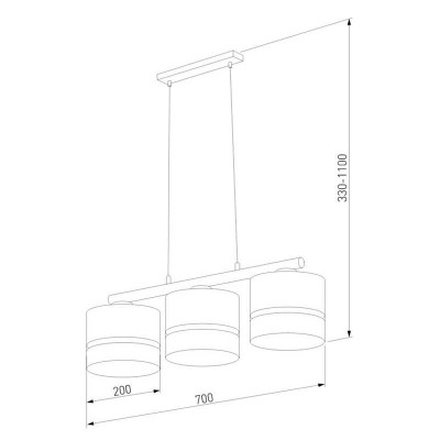 Подвесная люстра TK Lighting 6694 Paglia - изображение 2 Подвесная люстра TK Lighting 6694 Paglia - изображение 2