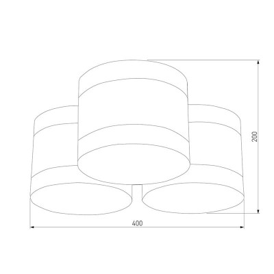 Потолочная люстра TK Lighting 853 Tago White - изображение 5 Потолочная люстра TK Lighting 853 Tago White - изображение 5