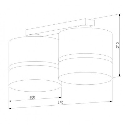 Потолочная люстра TK Lighting 6692 Paglia - изображение 2 Потолочная люстра TK Lighting 6692 Paglia - изображение 2