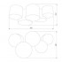Потолочный светильник TK Lighting 3447 Mona Black/Gold - изображение 2 Потолочный светильник TK Lighting 3447 Mona Black/Gold - изображение 2