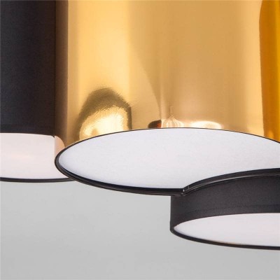 Потолочный светильник TK Lighting 3447 Mona Black/Gold - изображение 4 Потолочный светильник TK Lighting 3447 Mona Black/Gold - изображение 4