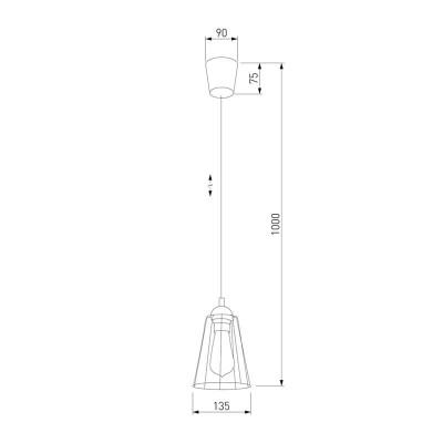 Подвесной светильник TK Lighting 1641 Galaxy 1 - изображение 2 Подвесной светильник TK Lighting 1641 Galaxy 1 - изображение 2
