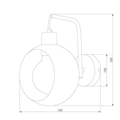Бра TK Lighting 2740 Cyklop - изображение 2 Бра TK Lighting 2740 Cyklop - изображение 2