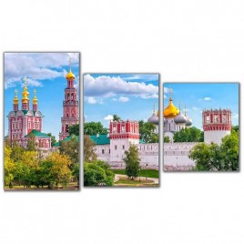 Мини модульная картина Золотые купола Toplight 55х94см TL-MM1010