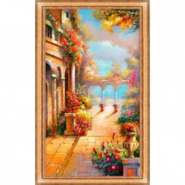 Постер в раме Toplight Город 69х99х2см TL-P6006