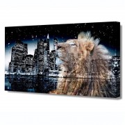 Холст Toplight Коллаж 100х150х3см TL-H3017