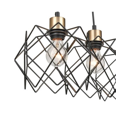 Подвесной светильник Vele Luce Scheletro VL6392P03 - изображение 3 Подвесной светильник Vele Luce Scheletro VL6392P03 - изображение 3