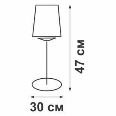 Настольная лампа Vitaluce V1792-1/1L - изображение 2 Настольная лампа Vitaluce V1792-1/1L - изображение 2