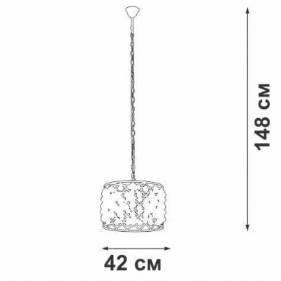 Подвесная люстра Vitaluce V5351-8/5 - изображение 2 Подвесная люстра Vitaluce V5351-8/5 - изображение 2