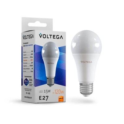 VG2-A60E27warm15W - изображение 2 VG2-A60E27warm15W - изображение 2