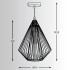 Подвесной светильник Zumaline Grid HP1428 - изображение 2 Подвесной светильник Zumaline Grid HP1428 - изображение 2