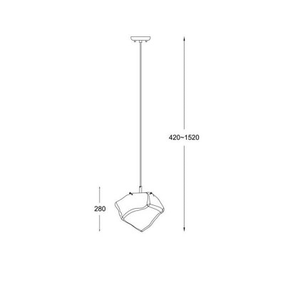Подвесной светильник Zumaline Rock P0488-01A-F4AC - изображение 2 Подвесной светильник Zumaline Rock P0488-01A-F4AC - изображение 2