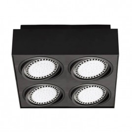 Встраиваемый светильник Zumaline Boxy cl 4 20076-BK