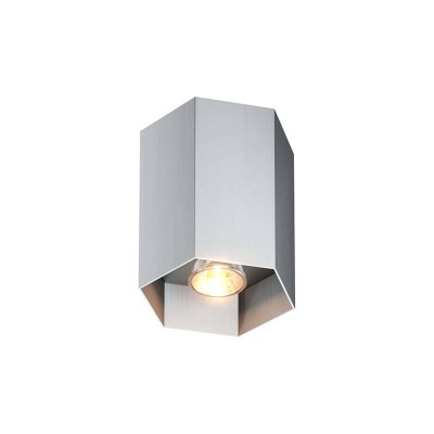 Потолочный светильник Zumaline Polygon cl 1l 20067-AL - изображение 2 Потолочный светильник Zumaline Polygon cl 1l 20067-AL - изображение 2