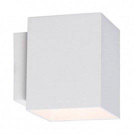 Настенный светильник Zumaline Sola wl square white 91062