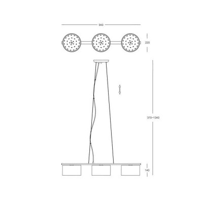 Подвесной светильник Zumaline Blink P0173-03Y-F4B3 - изображение 2 Подвесной светильник Zumaline Blink P0173-03Y-F4B3 - изображение 2
