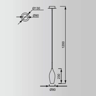 Подвесной светильник Zumaline Champagne MD2101-1S - изображение 3 Подвесной светильник Zumaline Champagne MD2101-1S - изображение 3