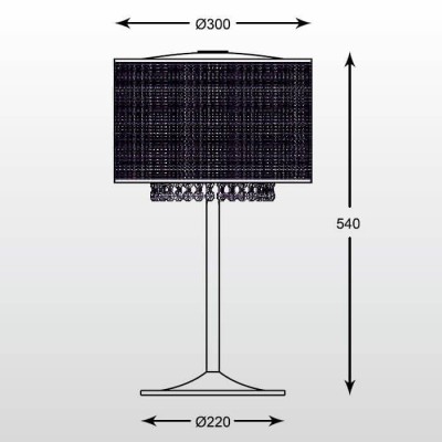 Настольная лампа Zumaline Blink T0173-04W-F4B3 - изображение 2 Настольная лампа Zumaline Blink T0173-04W-F4B3 - изображение 2