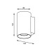Настенный светильник Zumaline Sandy wl round white 92695 - изображение 2 Настенный светильник Zumaline Sandy wl round white 92695 - изображение 2