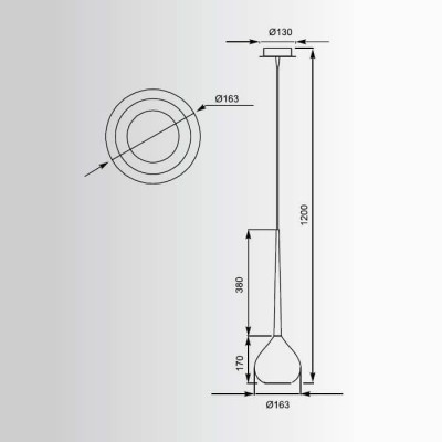 Подвесной светильник Zumaline Libra MD2128-1W - изображение 2 Подвесной светильник Zumaline Libra MD2128-1W - изображение 2