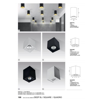 Потолочный светильник Zumaline Quadro 89200-WH - изображение 3 Потолочный светильник Zumaline Quadro 89200-WH - изображение 3