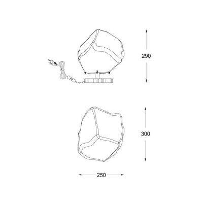 Настольная лампа Zumaline Rock T0488-01A-U8AC - изображение 2 Настольная лампа Zumaline Rock T0488-01A-U8AC - изображение 2