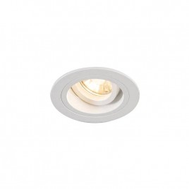 Встраиваемый светильник Zumaline Chuck dl round white 92699
