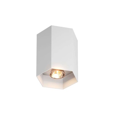 Потолочный светильник Zumaline Polygon cl 1l 20067-WH - изображение 2 Потолочный светильник Zumaline Polygon cl 1l 20067-WH - изображение 2