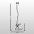 Подвесная люстра Zumaline Antenne TS-071003P-WHSI - изображение 2 Подвесная люстра Zumaline Antenne TS-071003P-WHSI - изображение 2