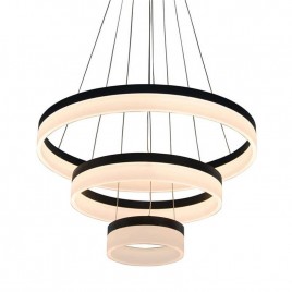 Подвесная светодиодная люстра Zumaline Circle L-CD-03-BL
