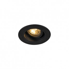 Встраиваемый светильник Zumaline Chuck dl round black 92700